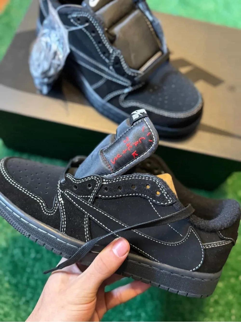 Air Jordan 1 Retro Low Travis Scott Black Phantom